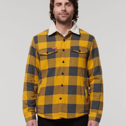 WINTER SALE! Hard Yakka Mens Heritage Trucker Sherpa Warm Work Jacket Y06823