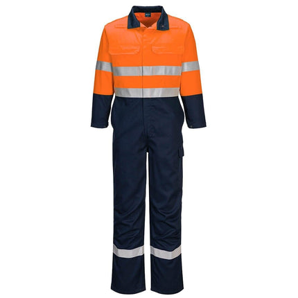 Portwest Mens Portflame Durable Taped Flame Resistant Coverall FR506