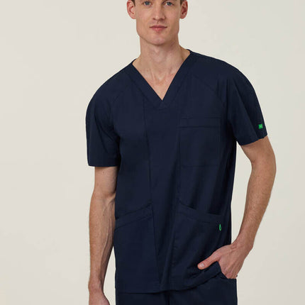 SALE NNT Uniform Mens Next Gen Anti Bacterial Carl Nurse Work Scrub Top CATRFV