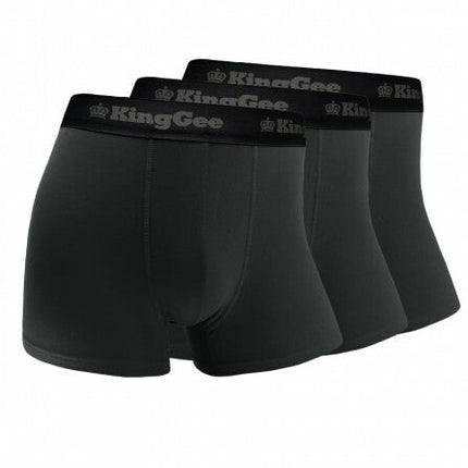 KingGee Bamboo Work Trunks 6 Pack Superior Jocks Comfort Breathable K19005