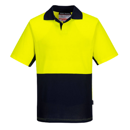Portwest Short Sleeve Food Industry 2 Pack Cotton Comfort Polo Work Safety MF210