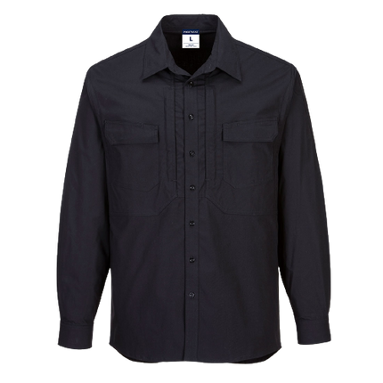 Portwest Utility Stretch Long Sleeve Shirt 4Pack Breathability Casual Polo MS106