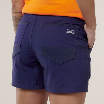 Hard Yakka 2 Pack Slim Fit Shorts Tough Work  Durable Raptor Short Y08497