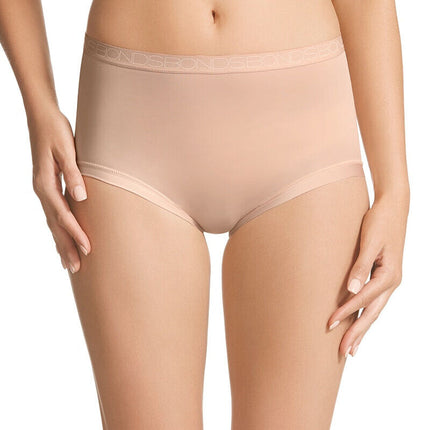 Women Bonds Full Brief Invisitails High Waistline 6 PACK Comfy Underwear WZGGY