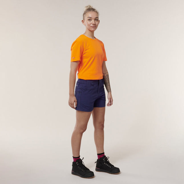 Hard Yakka 2 Pack Slim Fit Shorts Tough Work  Durable Raptor Short Y08497