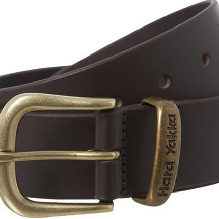 SALE Hard Yakka Belt Colorado Oil Tan Leather Work Brass Buckle Brown Y09402
