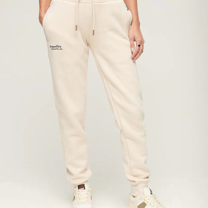 Superdry Womens Essential Pockets Stylish Embroidered Logo Joggers SW32WB6J