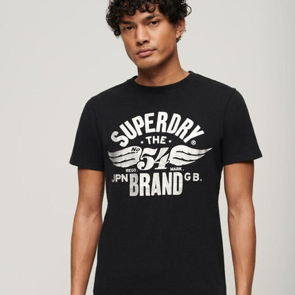 Superdry Mens Reworked Classic Tee Crew Neck Casualwear Graphic T-Shirt SM43ST2C