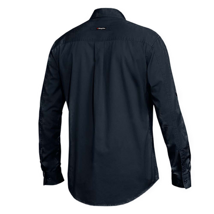 Mens KingGee Tradie Slim Fit Long Sleeve Work Shirt Ultra Lightweight Job K14350