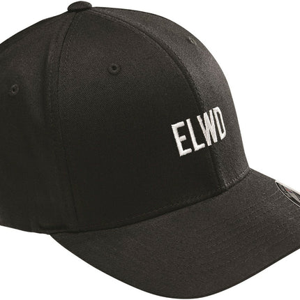 SALE Elwood Workwear Original Flexfit Cap Black Fashioned Work Casual EWD960