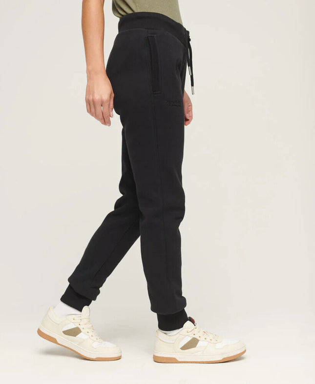 Superdry Womens Essential Pockets Stylish Embroidered Logo Joggers SW32WB6J