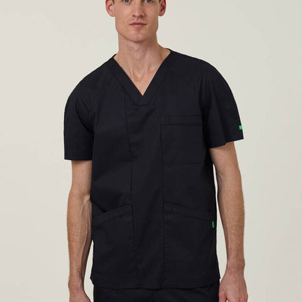 SALE NNT Uniform Mens Next Gen Anti Bacterial Carl Nurse Work Scrub Top CATRFV