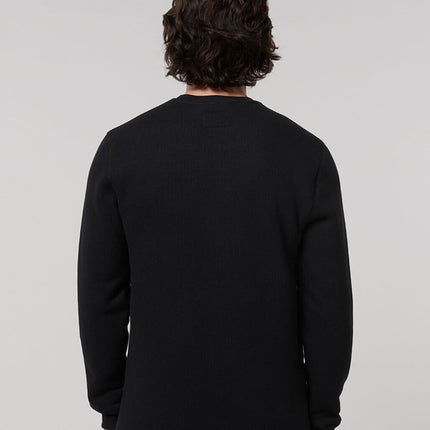 WINTER SALE! HARD YAKKA Mens  Sherpa Henley Contrast Warm Work Jacket Y19488