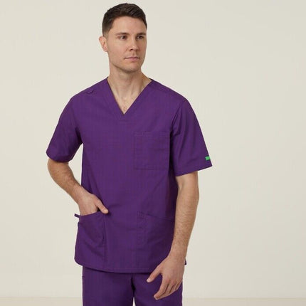 SALE NNT Uniform Unisex Chang Relaxed Fit Nurse Workwear Scrub Top CATRFS
