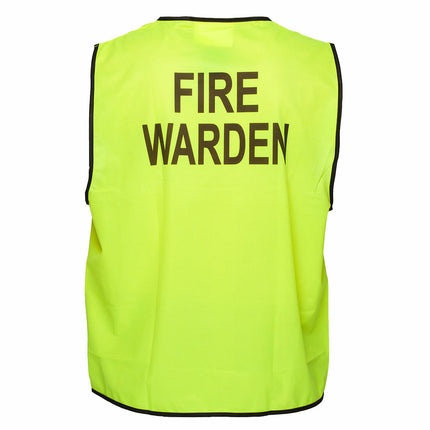 Portwest Fire Warden Hi-Vis Vest 4 Packs Class D Comfort Tape Work Safety MV118