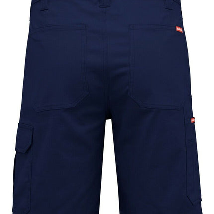 Mens Hard Yakka Core Stretch Cargo Shorts 2 PACK Cotton Drill Work Tough Y05067