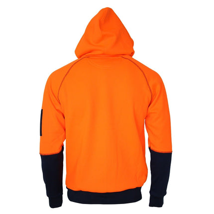 DNC Mens 4 Packs HiVis Softshell Elasticated Work SUN Protection Hoodie 3521
