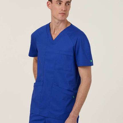 SALE NNT Uniform Mens Next Gen Anti Bacterial Carl Nurse Work Scrub Top CATRFV