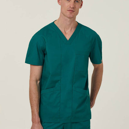 SALE NNT Uniform Mens Next Gen Anti Bacterial Carl Nurse Work Scrub Top CATRFV