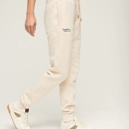 Superdry Womens Essential Pockets Stylish Embroidered Logo Joggers SW32WB6J