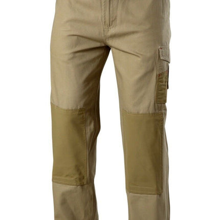 Hard Yakka 2 Pack Legends Light Weight Cotton Pant Tough Cordura Strength Y02906