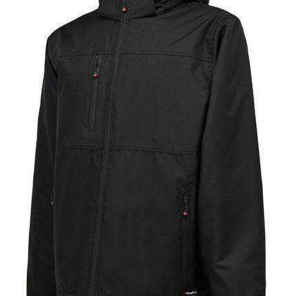 KingGee 2 Pack Insulated Jacket Weather Winter Waterproof Hood Fleece K05025